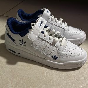 Adidas Forum Low White Blue Og New